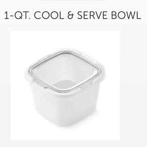 Pampered Chef 1 Quart Cool & Serve Bowl